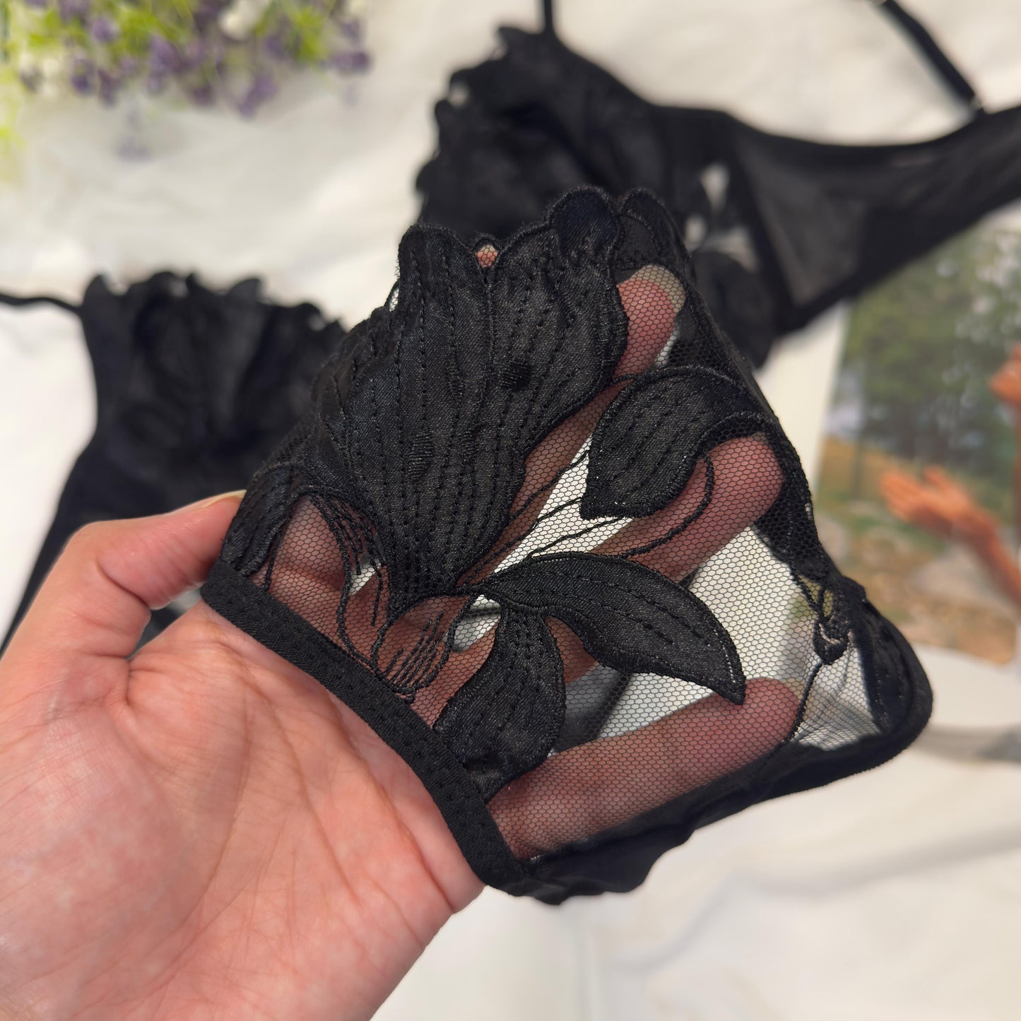 Floral Corset Set