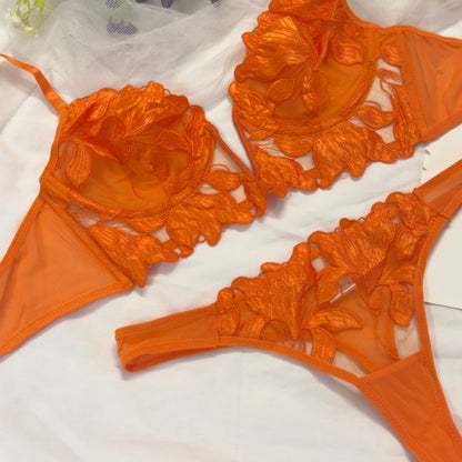 Floral Corset Set