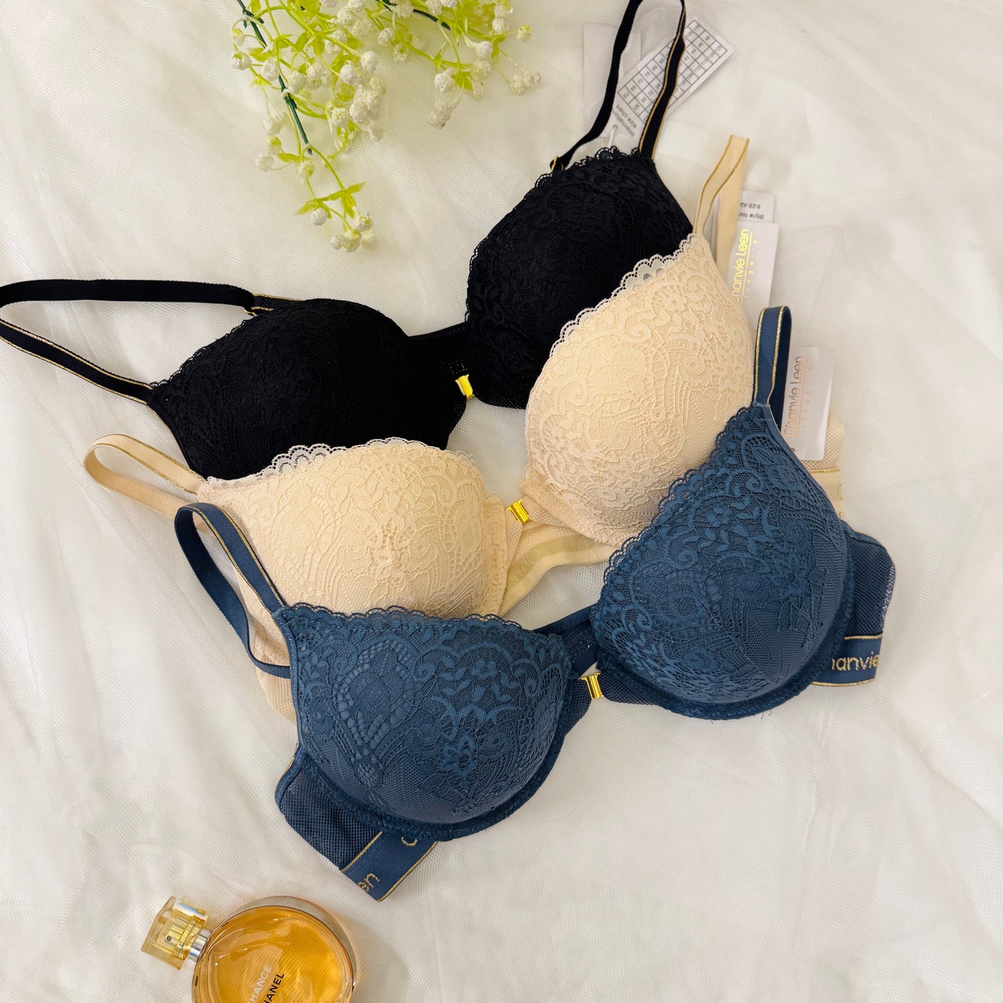 Front Open Daily Wear Chanvie leen Bra(Imported)