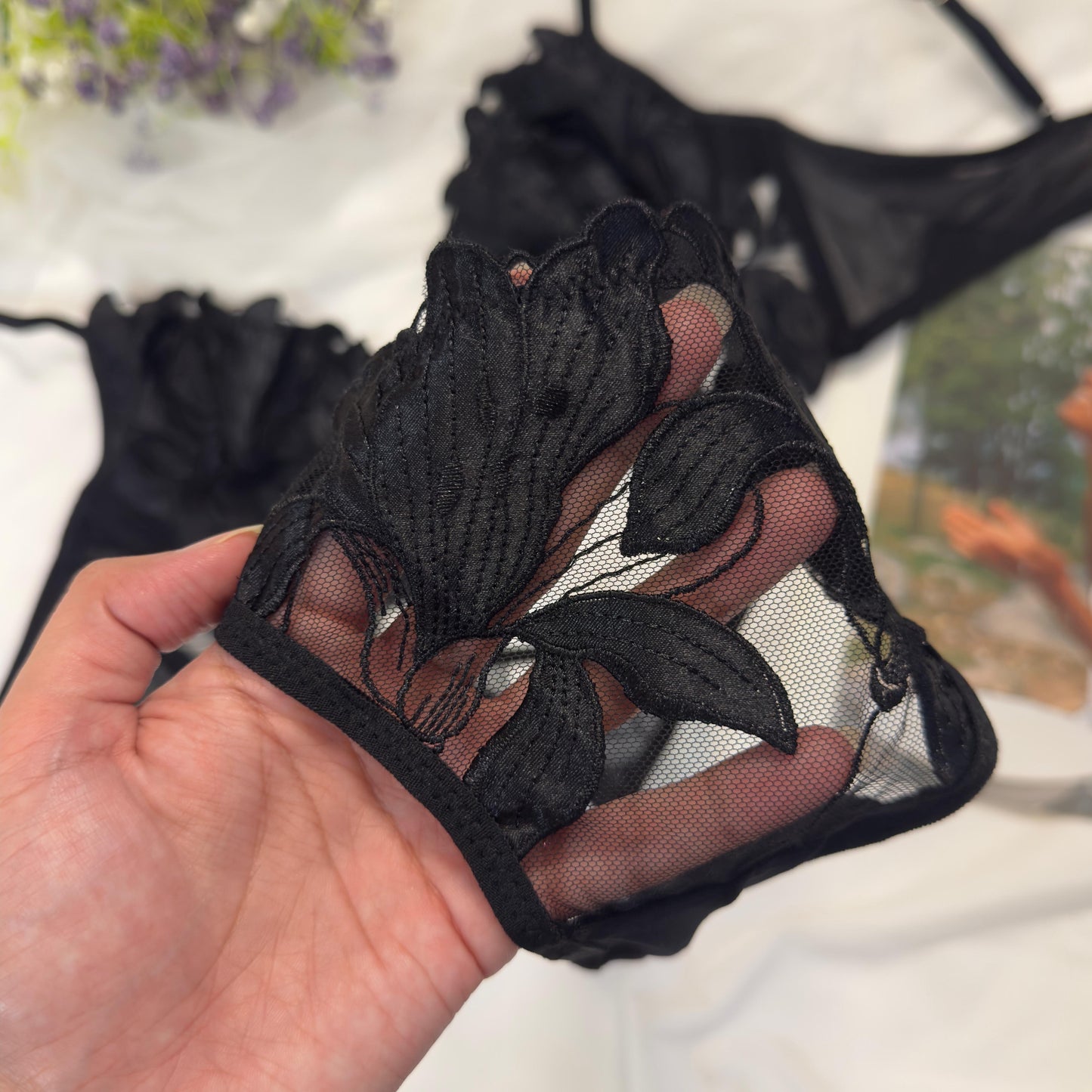 Floral Corset Set