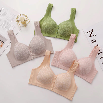Seamless Front Open Daily Wear Nursing Bra