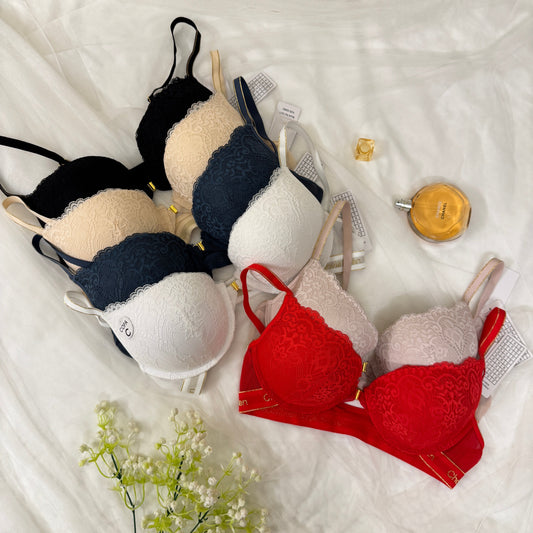 Front Open Daily Wear Chanvie leen Bra(Imported)