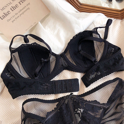 Fashion Sexy Underwired Light Foam Adjustable Straps High Quality Bra & Panty Set
