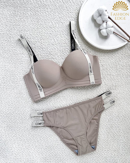 Comfort Padded Push-Up Bra Set